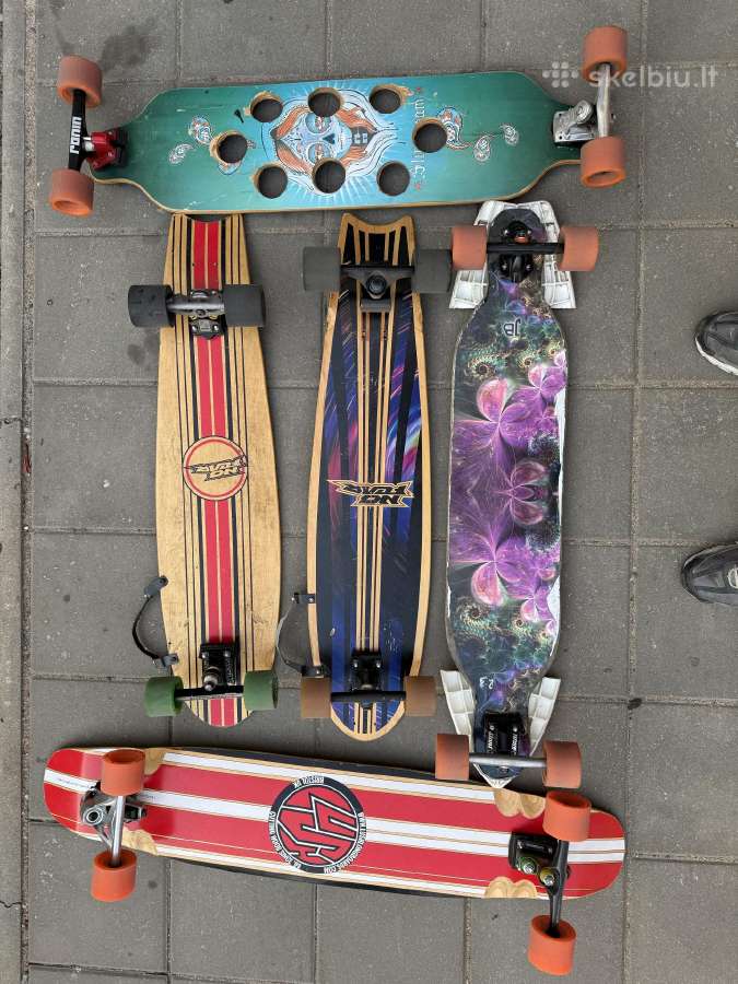Longboardas ilgoji riedlentė pump versija