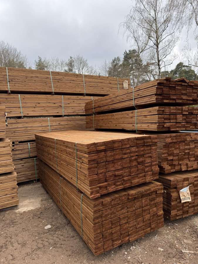 Terasinės lentos vakuuminis impreg. Ab rūšis pušis - nuotraukos Nr. 6