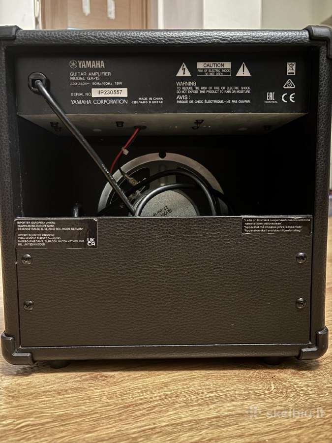 Yamaha Ga-15 stiprintuvas – gera būklė, pigiai - nuotraukos Nr. 2