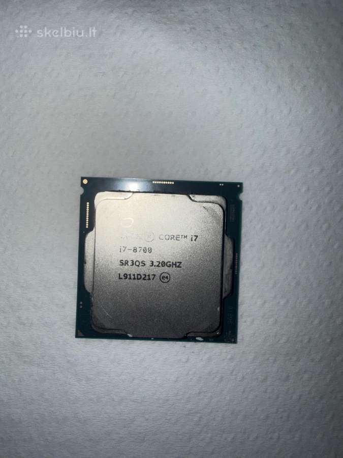 Intel core I7-8700 3.2 GHz