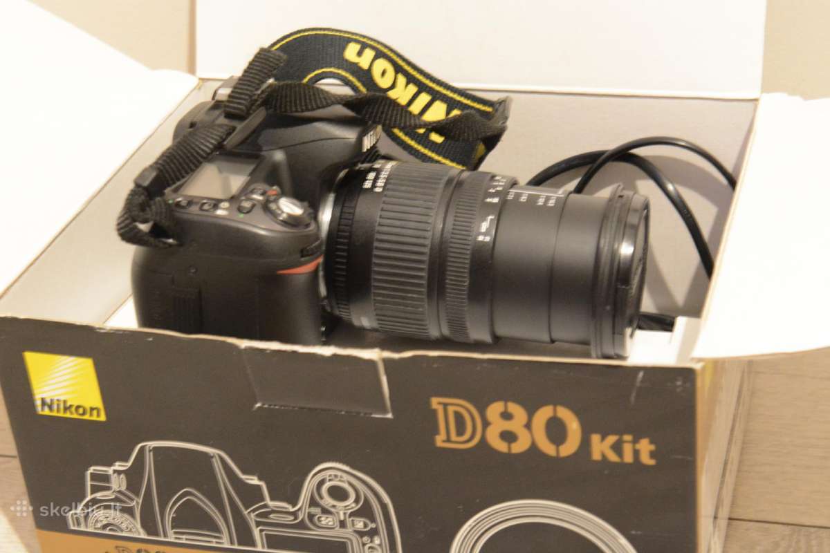 Nikon D80 su objektyvu Sigma 18-125 (Dc 3,5 - 5,6) - nuotraukos Nr. 2