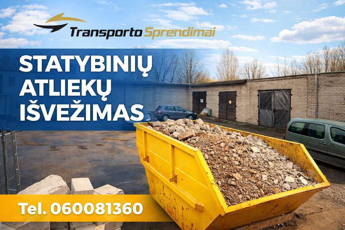 Statybinių konteinerių nuoma atliekoms - nuotraukos Nr. 13