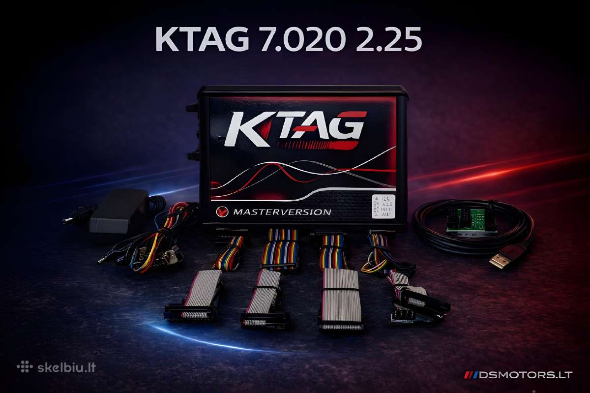 Ktag 7.020 Master Eu – Ecu programavimo įranga - nuotraukos Nr. 2