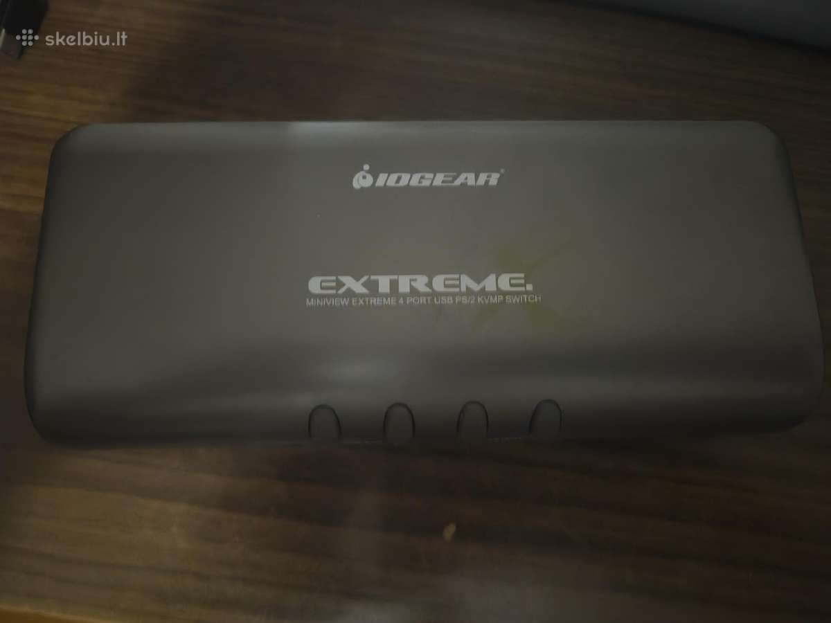 Iogear Xtreme 4 port Kvm Vga Switch