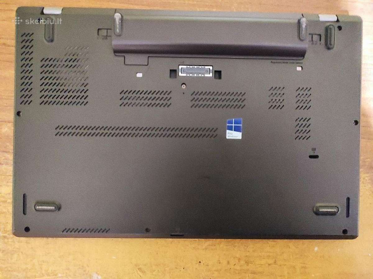 Lenovo Thinkpad T560/i7-6600u/16gb/256gb SSD/w11 - nuotraukos Nr. 8