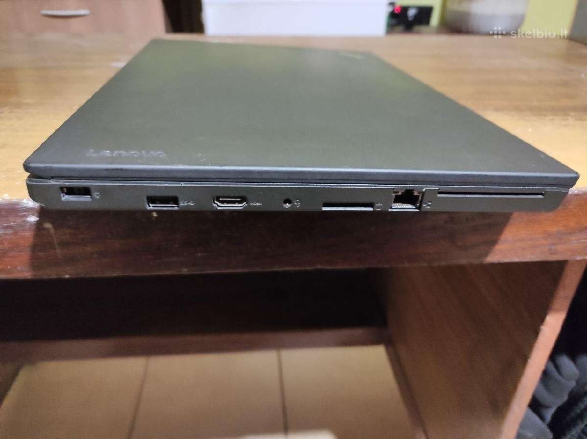 Lenovo Thinkpad T560/i7-6600u/16gb/256gb SSD/w11 - nuotraukos Nr. 10