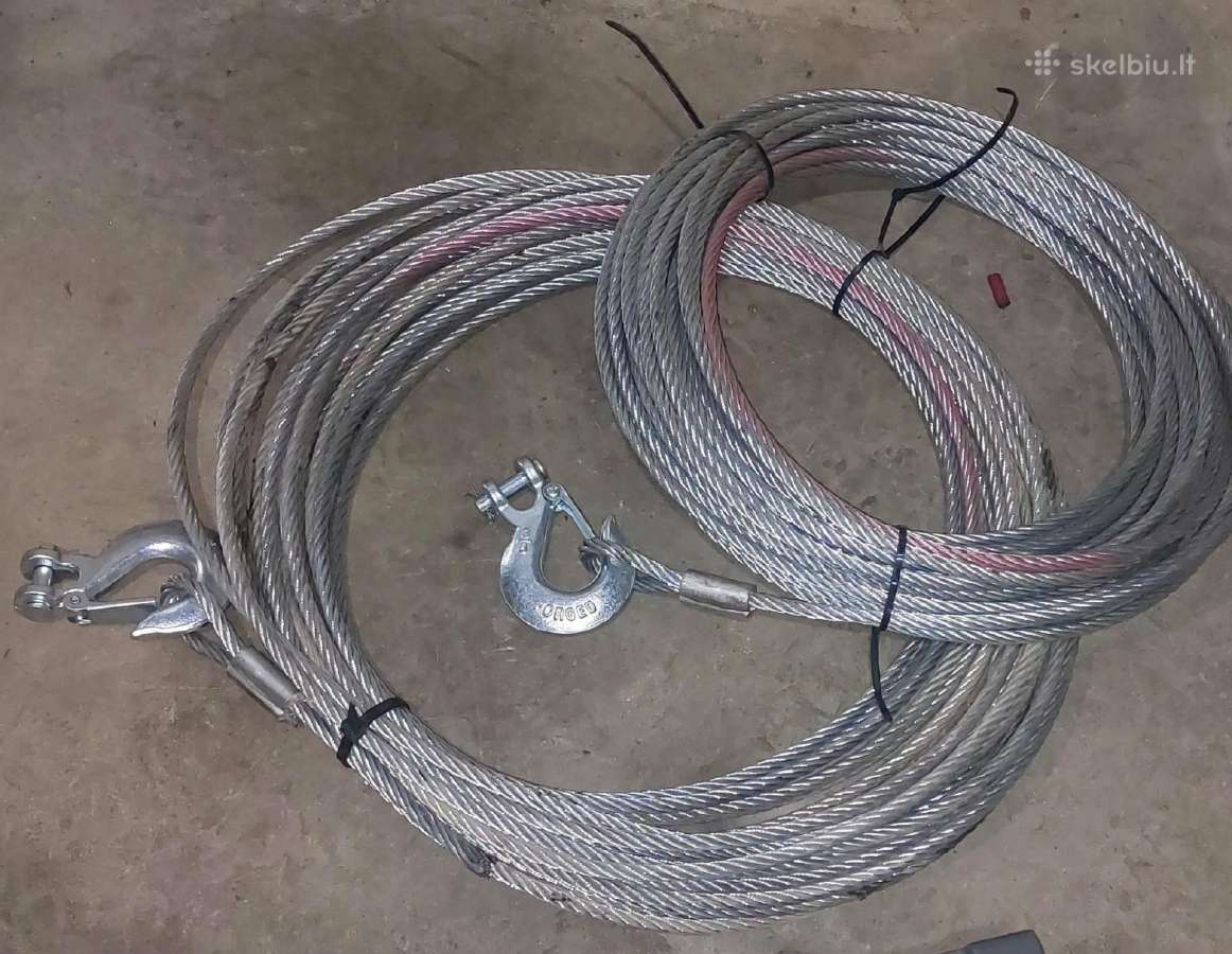 Trosas cikuotas 10mm. 1m.1€