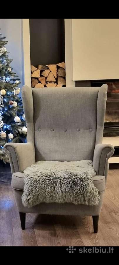 Fotelis Ikea Strandmonfotelis, Nordvalla tamsiai