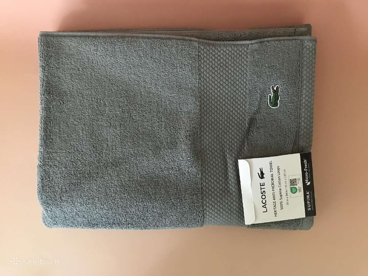 Lacoste vonios rankšluosčiai - nuotraukos Nr. 5