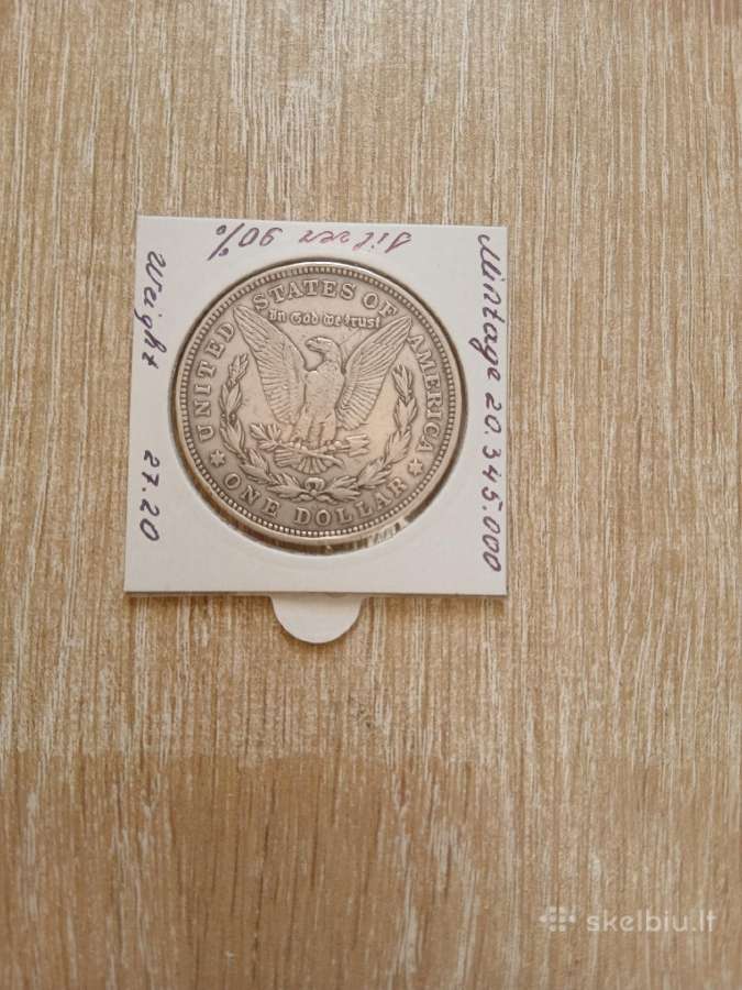 JAV 1921 D Morgano doleris - nuotraukos Nr. 2