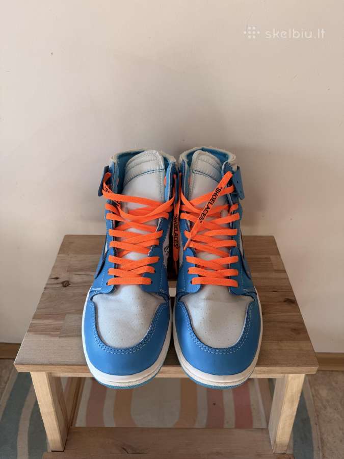 Nike Air Jordan 1 x Off-white "Unc" – 47.5 dydis - nuotraukos Nr. 8