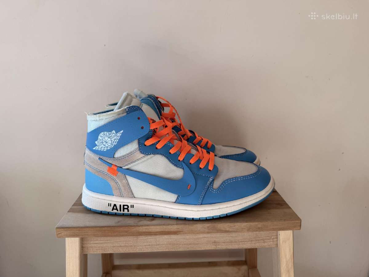 Nike Air Jordan 1 x Off-white "Unc" – 47.5 dydis - nuotraukos Nr. 2