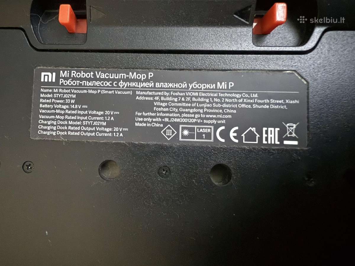 Mi robot vacuum-mop P - nuotraukos Nr. 2