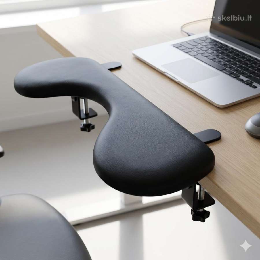 Ergonominė rankų atrama stalui