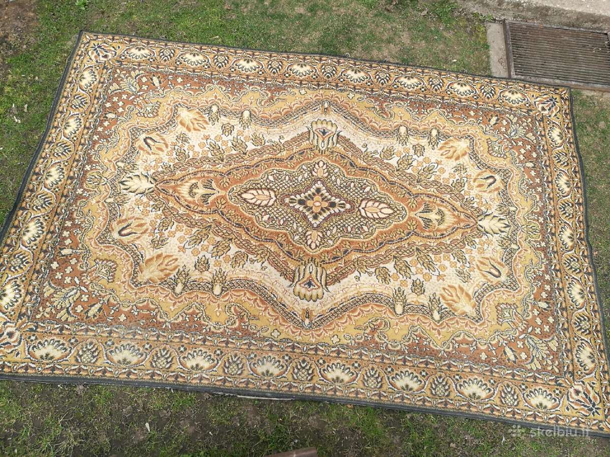 Kilimas 190 x 290 cm. Senas, vintažinis - nuotraukos Nr. 2