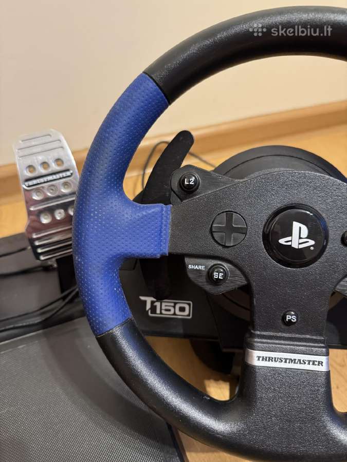 Thrustmaster T150 vairas su pedalais (Playstation - nuotraukos Nr. 3