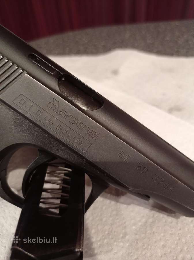 Makarov. 9 X 17. - Bulgaria. (Naujas)