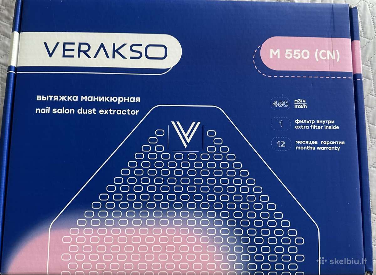 Manikiūro dulkių surinkėjas verakso