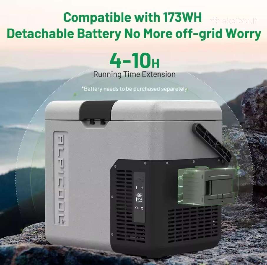 Alpicool su Bluetooth, ličio baterija ir Usb 18ltr - nuotraukos Nr. 6