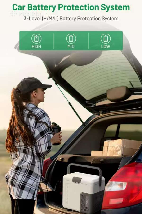 Alpicool su Bluetooth, ličio baterija ir Usb 18ltr - nuotraukos Nr. 14