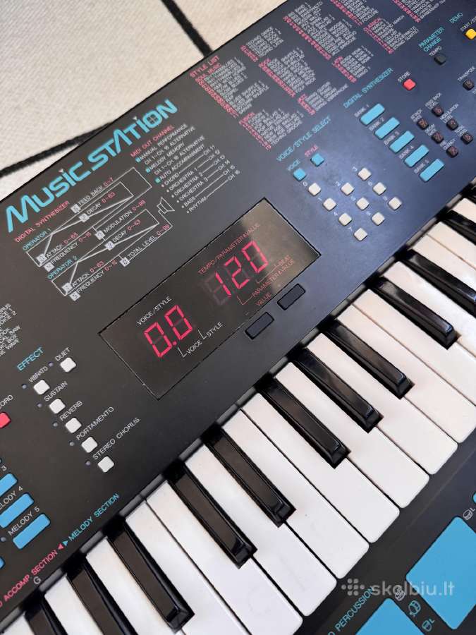 Yamaha Portasound Pss-780 - nuotraukos Nr. 2