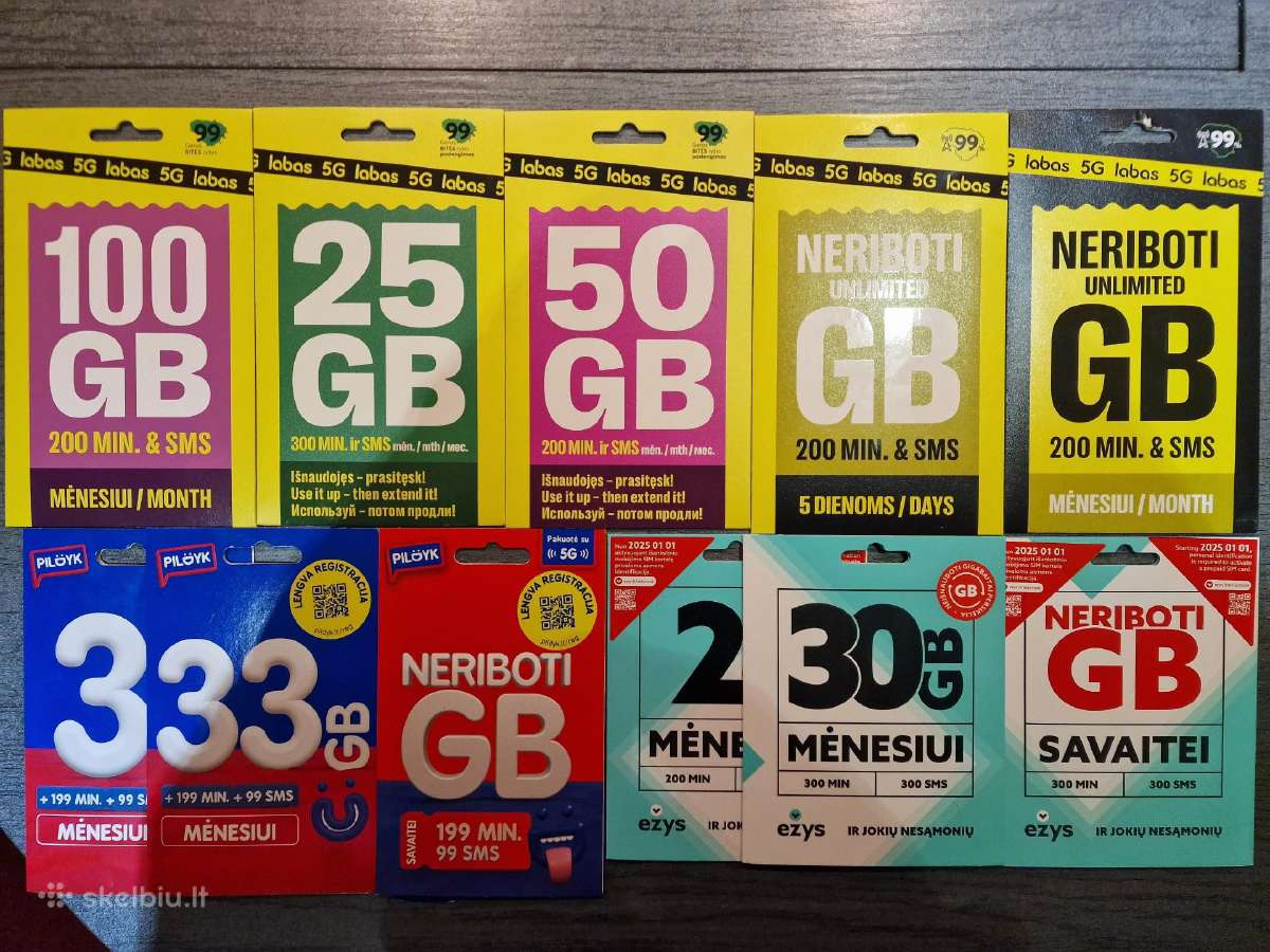 Gražus telefono numeris - per 5 min.!