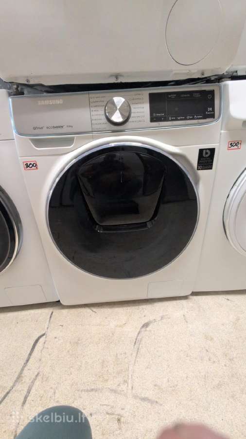 Skalbimo mašina "Samsung" Qdrive, Eco bubble