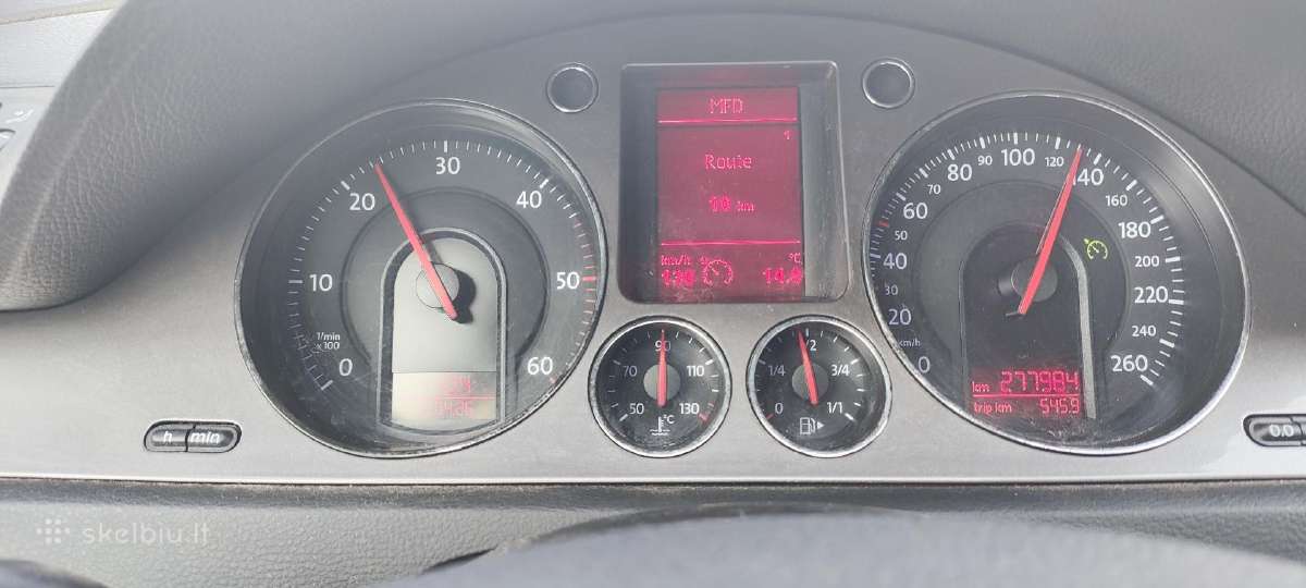 Wolkswagen pasat b6 2.0-103kw - nuotraukos Nr. 7