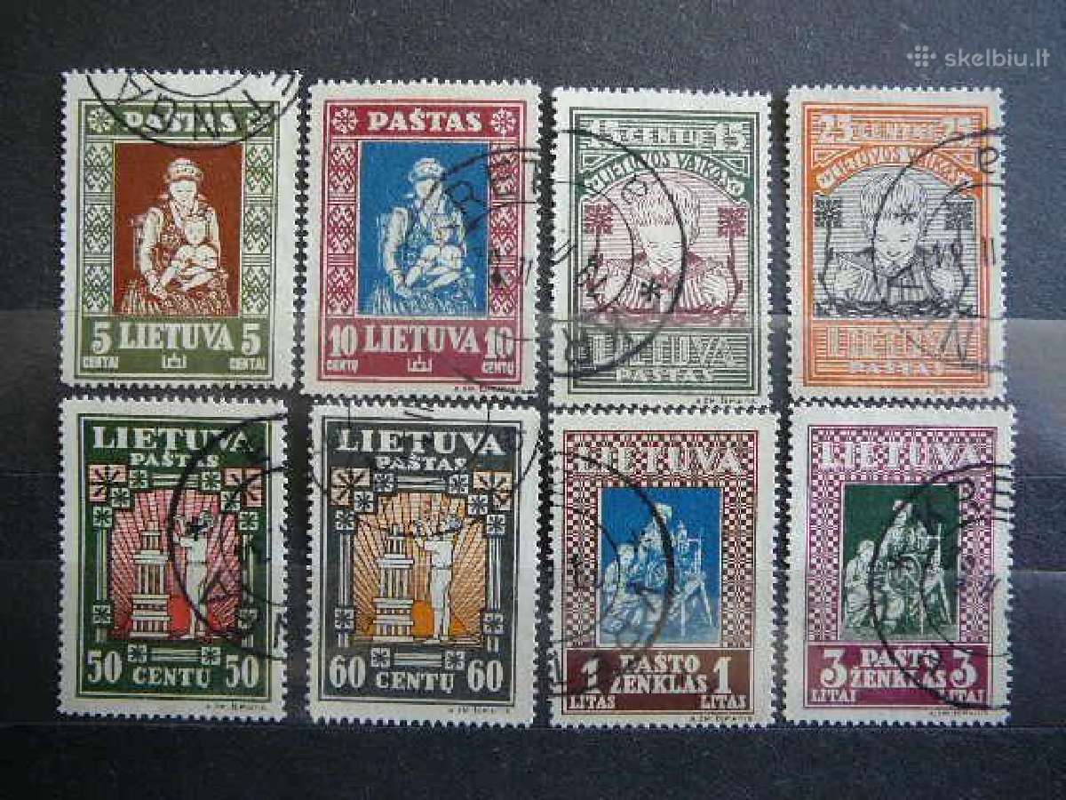 Lietuva 1933 Septyndieniai antsp. lit364/1aa