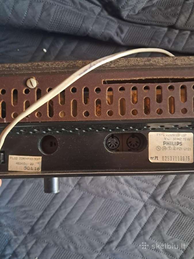Du vintažiniai Philips audio aparatai – 22ah901/50 - nuotraukos Nr. 3