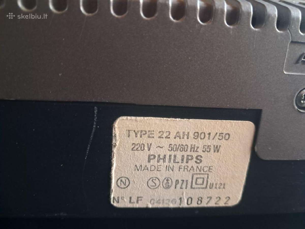Du vintažiniai Philips audio aparatai – 22ah901/50 - nuotraukos Nr. 4