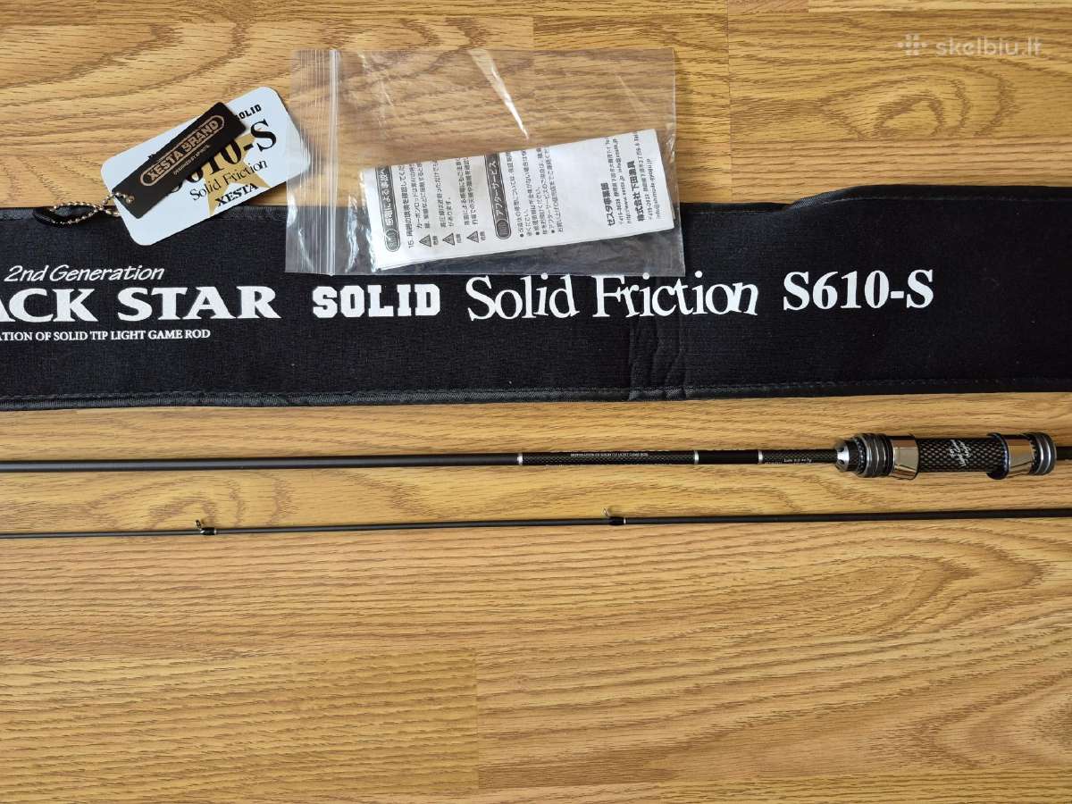 Xesta Black Star Solid Friction S610-s spiningas