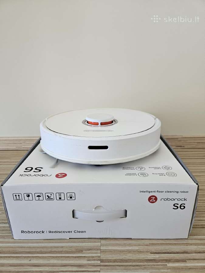 Roborock S6 plaunantis dulkių siurblys robotas