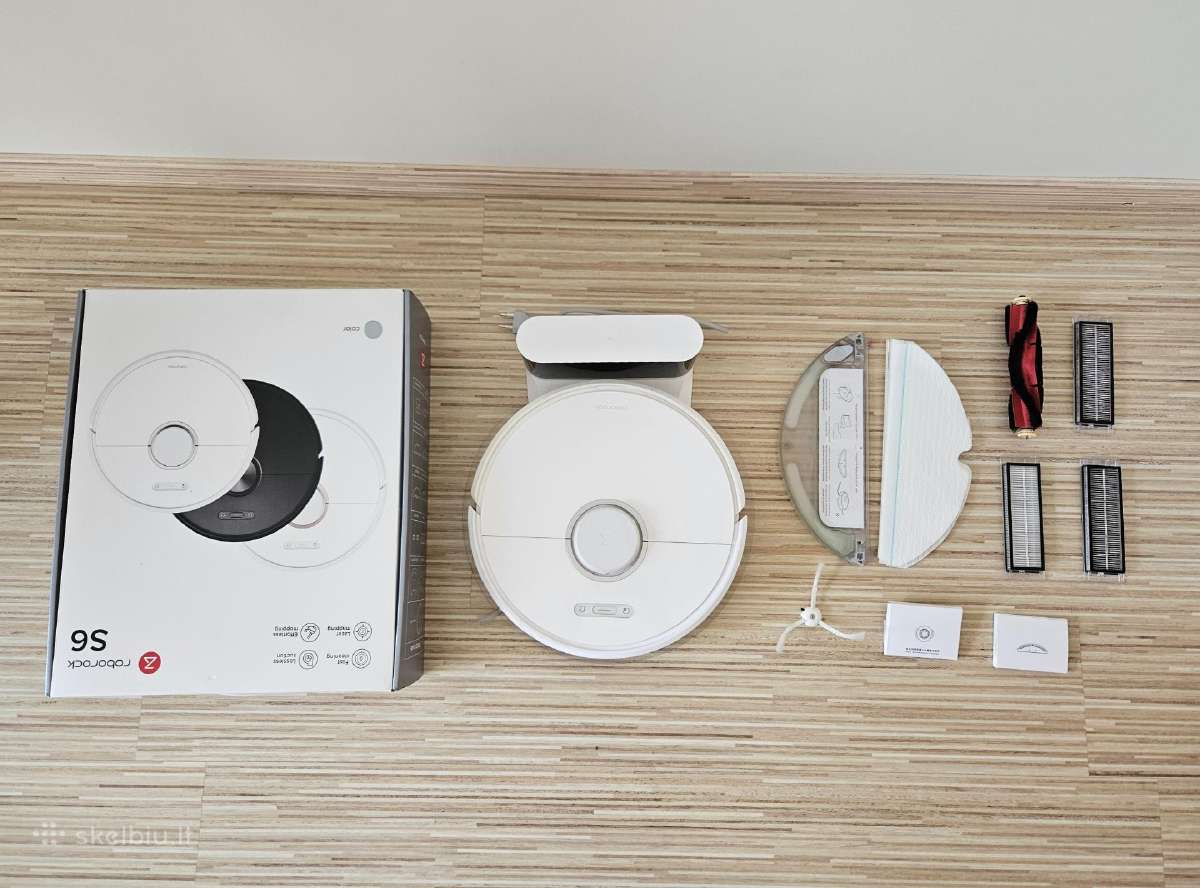 Roborock S6 plaunantis dulkių siurblys robotas - nuotraukos Nr. 3