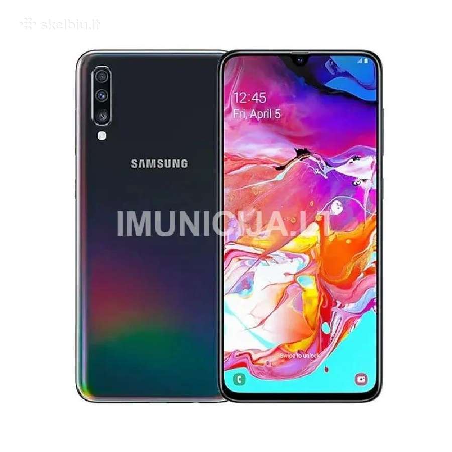 Samsung Galaxy A70 + 3 mėn. garantija