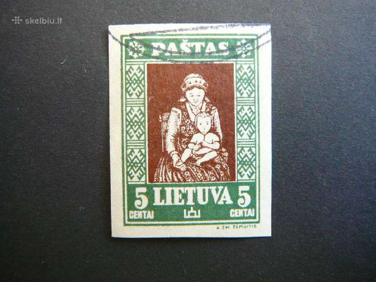 Lietuva 1933 Septyndieniai antsp. lit364ba