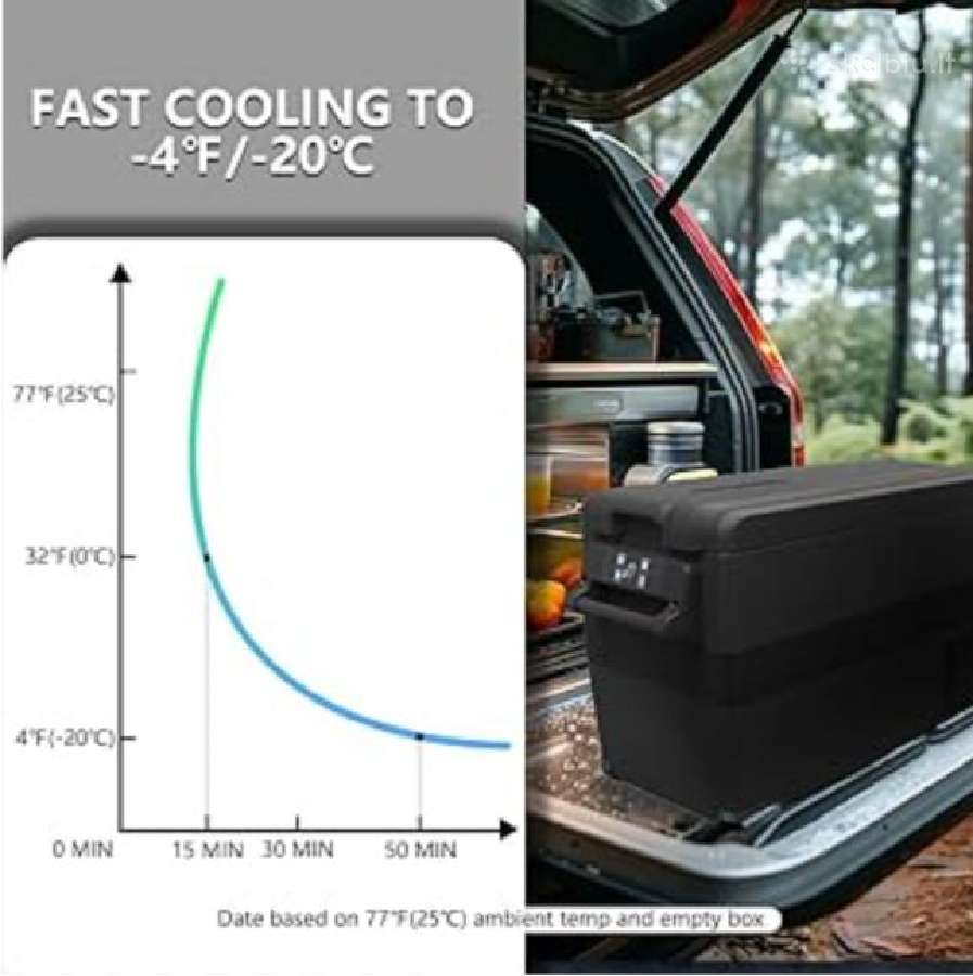 Alpicool Ncf series 30/40/50 L Bluetooth 12/24/220 - nuotraukos Nr. 7