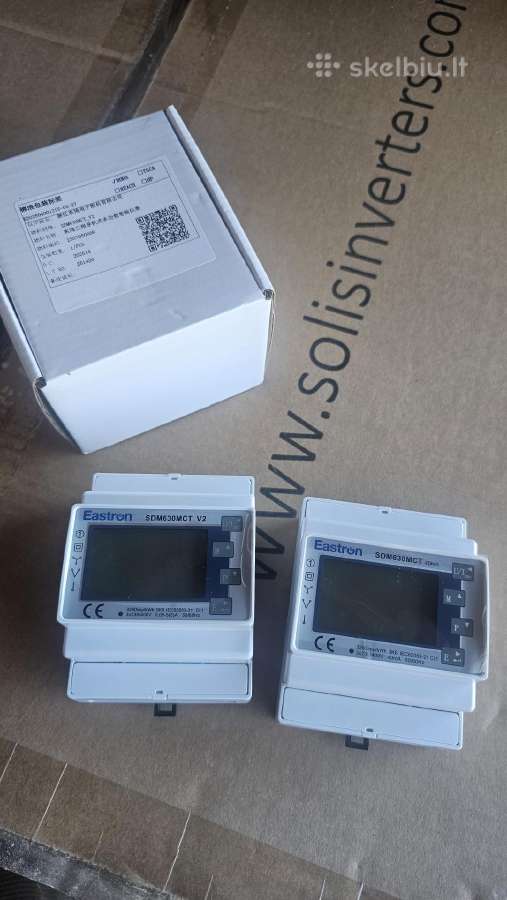 Išmanus elektros skaitiklis smartmeter Solis ir kt