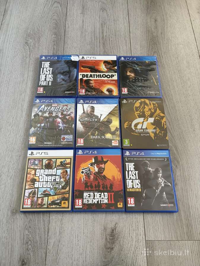 Ps4 / Ps5 žaidimai