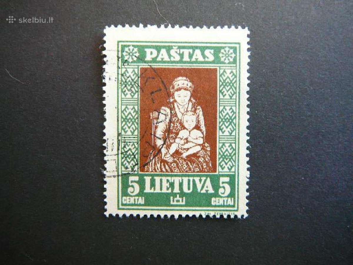 Lietuva 1933 Septyndieniai antsp. lit364aa