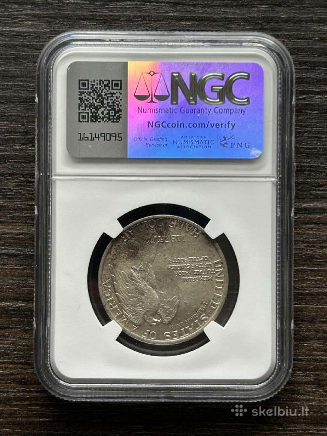 JAV puse dolerio 1924 Stonr Mountain Pcgs Ms64 - nuotraukos Nr. 2