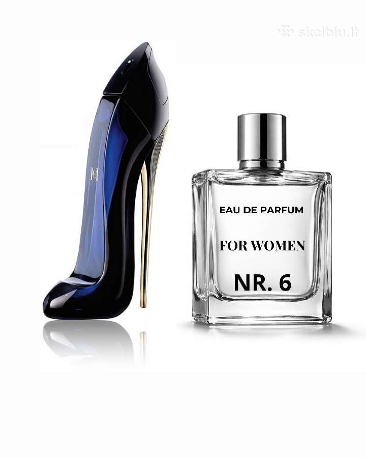 Pasaulinių Top kvepalų analogai Eau de Parfum