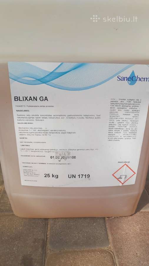 Indaplovių plovimo skystis koncetratas Blixsan Ga