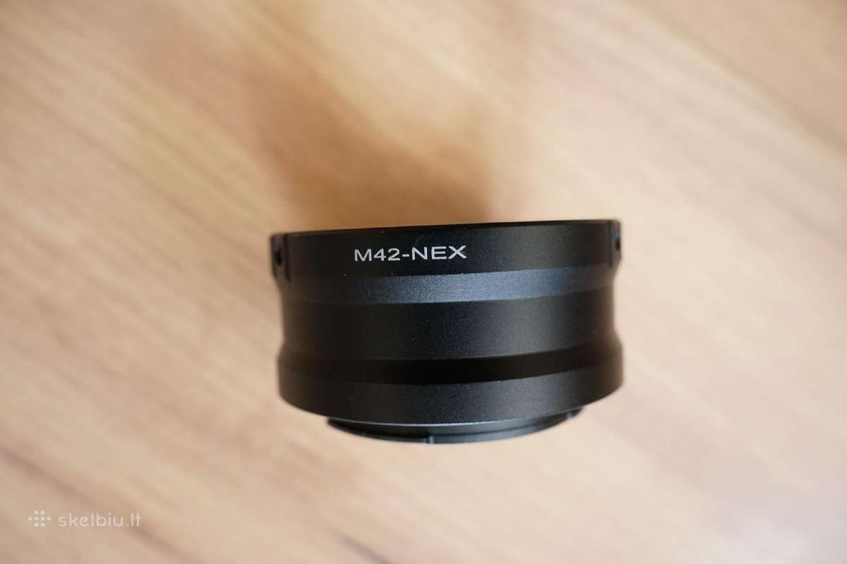 M42 perėjimas (adapteris) į sony E, M42-nex