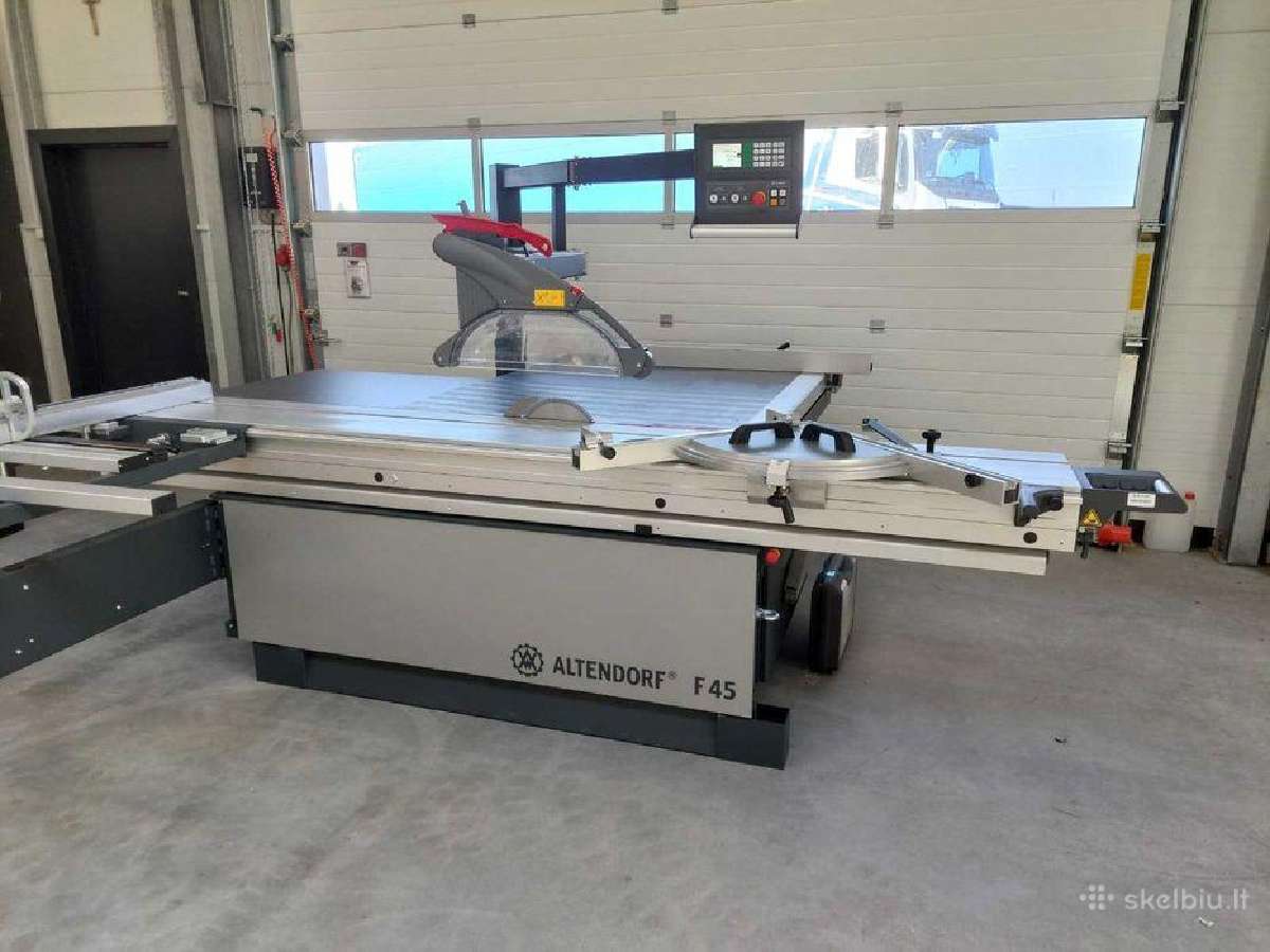 Parodinės formatinio pjovimo staklės Altendorf F45