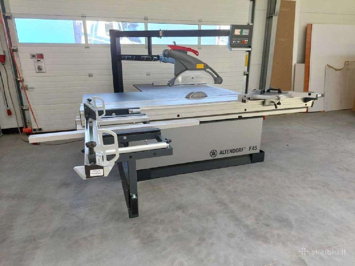 Parodinės formatinio pjovimo staklės Altendorf F45 - nuotraukos Nr. 3