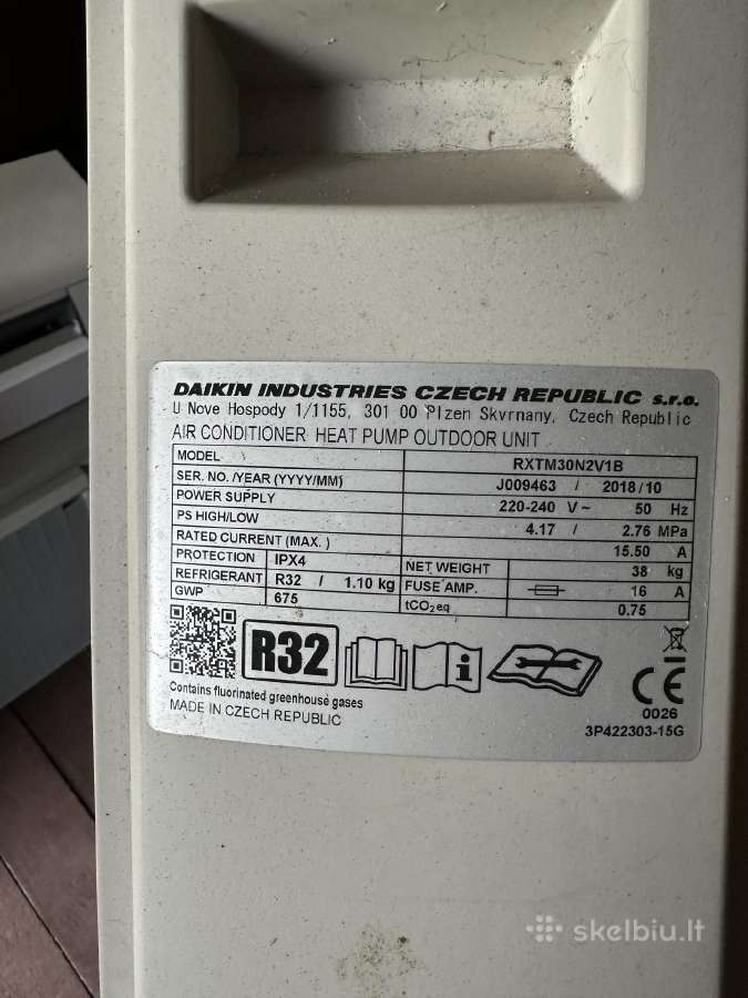Daikin Rxtm30 oras oras