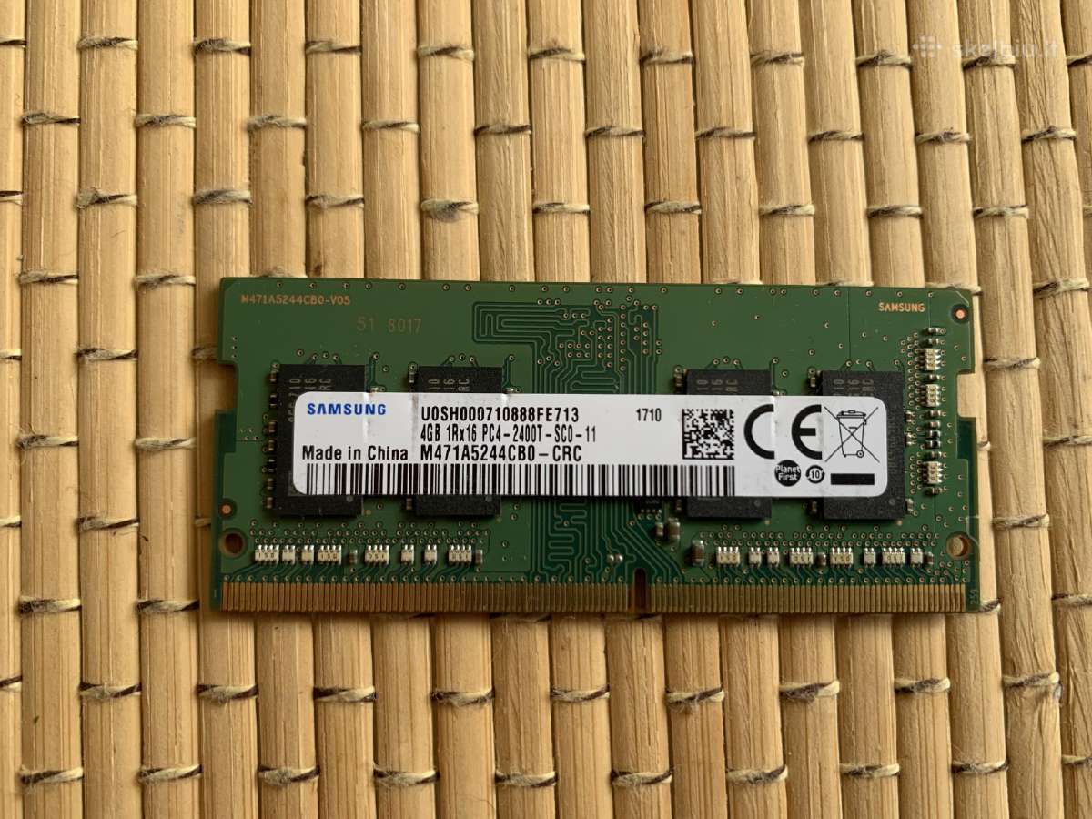 4gb Ddr4 Samsung Sodimm Nešiojamam Kompiuteriui