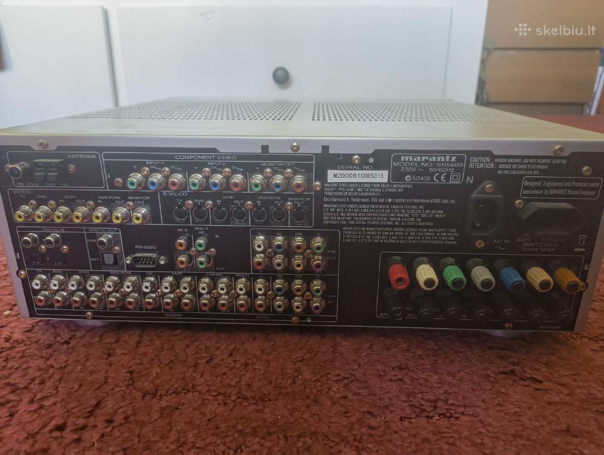 Marantz Sr5600 - nuotraukos Nr. 4