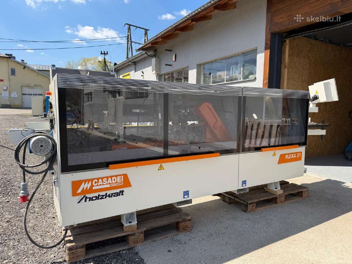 Briaunų laminavimo staklės Casadei Flexa 27